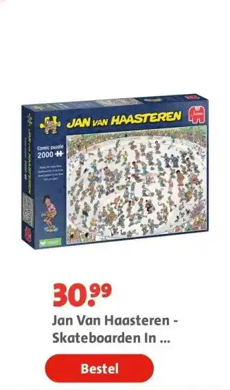 Bruna Jan Van Haasteren - Skateboarden In De Bowl 2000 Stukjes aanbieding