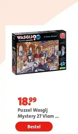 Bruna Puzzel Wasgij Mystery 27 Vlam In De Pan! 1000st aanbieding
