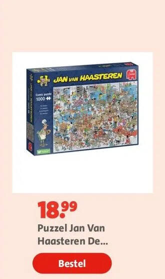 Vertrekhal - 1000 stukjes - Jan van Haasteren puzzels