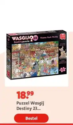 Bruna Puzzel Wasgij Destiny 23 Spektakel In Pretpark! 1000 Stukjes aanbieding