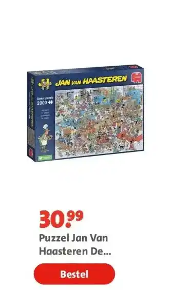 Bruna Puzzel Jan Van Haasteren De Bakkerij 2000 Stukjes aanbieding