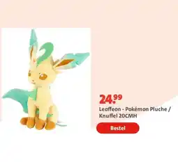 Bruna Leaffeon - Pokémon Pluche / Knuffel 20CMH aanbieding