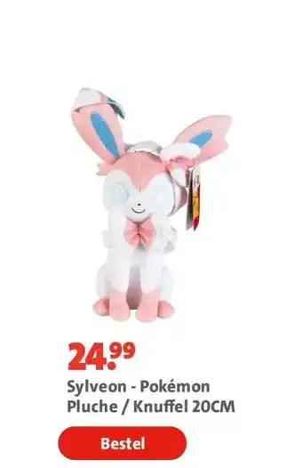Bruna Sylveon - Pokémon Pluche / Knuffel 20CM aanbieding