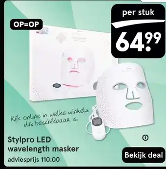 Etos Stylpro LED wavelength masker aanbieding