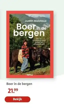 Bruna Boer in de bergen aanbieding