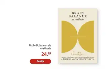 Bruna Brain Balance - de methode aanbieding