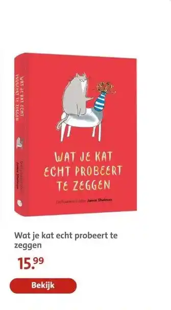 Bruna Wat je kat echt probeert te zeggen aanbieding