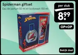 Etos Spiderman giftset aanbieding