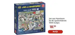 Bruna Jan van Haasteren De NL Spellenfabriek 1000 stukjes aanbieding