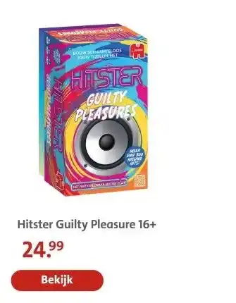Bruna Hitster Guilty Pleasure 16+ aanbieding