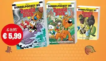 Bruna DUBBELPOCKET Donald Duck 99 ,98,97 aanbieding