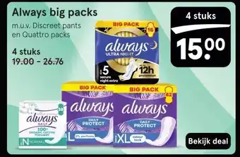 Etos Always big packs aanbieding