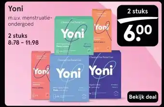 Etos Yoni aanbieding