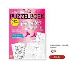Bruna Vriendin Puzzelboek Winter aanbieding