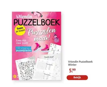 Bruna Vriendin Puzzelboek Winter aanbieding
