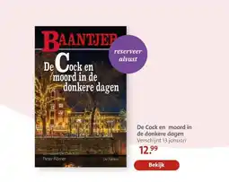 Bruna De Cock en moord in de donkere dagen aanbieding