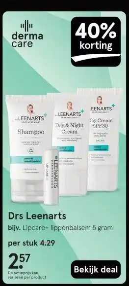 Etos Drs Leenarts aanbieding