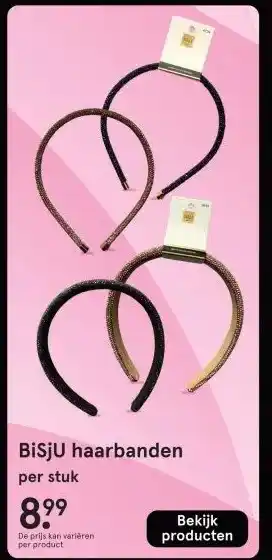 Etos BISJU haarbanden aanbieding