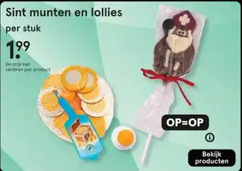 Etos Sint munten en lollies aanbieding
