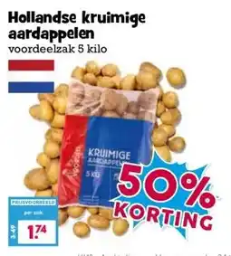 Boon`s Markt Hollandse kruimige aardappelen aanbieding