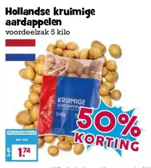 Boon`s Markt Hollandse kruimige aardappelen aanbieding