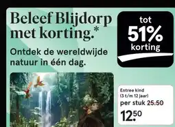Etos Beleef Blijdorp met korting. aanbieding