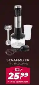 Boon`s Markt STAAFMIXER aanbieding
