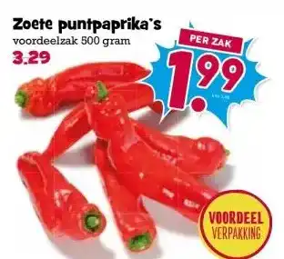 Boon`s Markt Zoete puntpaprika's aanbieding