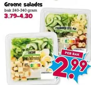 Boon`s Markt Groene salades aanbieding