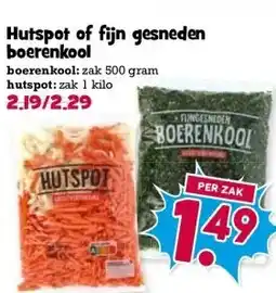 Boon`s Markt Hutspot of fijn gesneden boerenkool aanbieding