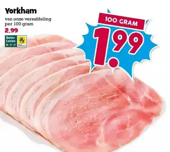 Boon`s Markt Yorkham aanbieding