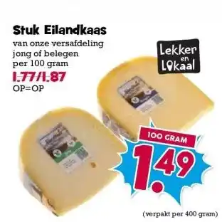 Boon`s Markt Stuk Eilandkaas aanbieding