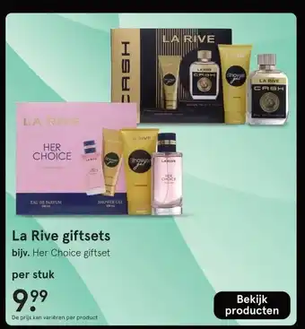 Etos La Rive giftsets aanbieding
