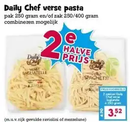 Boon`s Markt Daily Chef verse pasta aanbieding