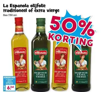 Boon`s Markt La Espanola olijfolie traditioneel of extra vierge aanbieding