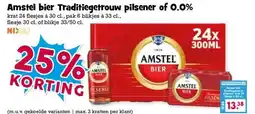 Boon`s Markt Amstel bier Traditiegetrouw pilsener of 0.0% aanbieding