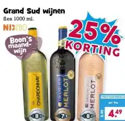 Boon`s Markt Grand Sud wijnen aanbieding