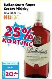 Boon`s Markt Ballantine's finest Scotch Whisky aanbieding