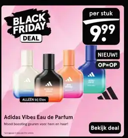 Etos Adidas Vibes Eau de Parfum aanbieding