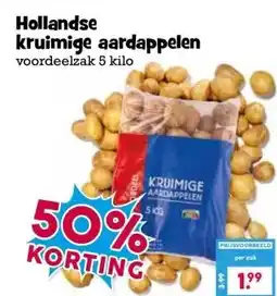 Boon`s Markt Hollandse kruimige aardappelen aanbieding