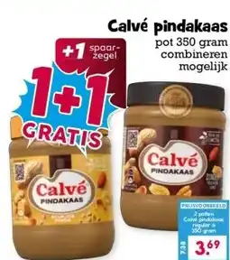 Boon`s Markt Calvé pindakaas aanbieding