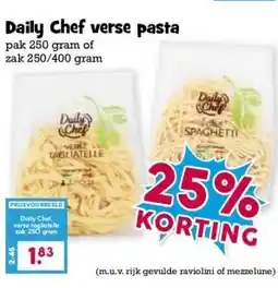 Boon`s Markt Daily Chef verse pasta aanbieding