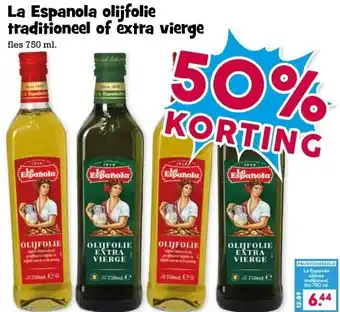 Boon`s Markt La Espanola olijfolie traditioneel of extra vierge aanbieding