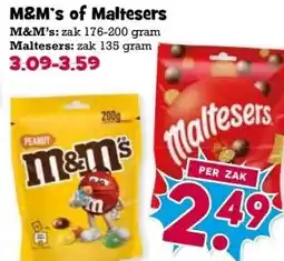 Boon`s Markt M&M's of Maltesers aanbieding