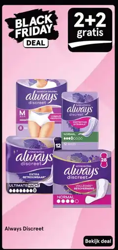 Etos Always Discreet aanbieding