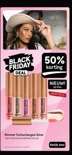 Etos Rimmel Turbocharged Glow aanbieding