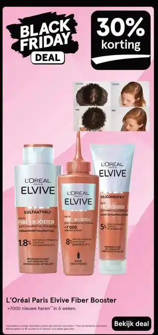 Etos L'Oréal Paris Elvive Fiber Booster aanbieding