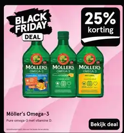 Etos Möller's Omega-3 Pure omega-3 aanbieding