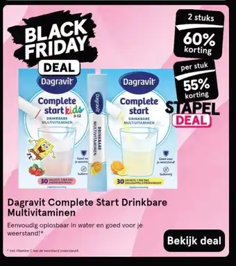 Etos Dagravit Complete Start Drinkbare Multivitaminen aanbieding