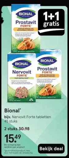 Etos Bional aanbieding